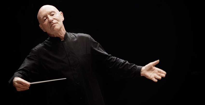 Ο μαέστρος Christoph Eschenbach διευθύνει την Underground Youth Orchestra