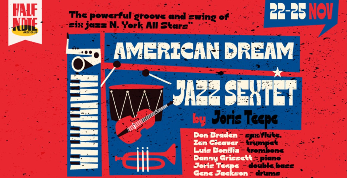 American Dream Jazz Sextet by Joris Teepe